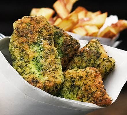 Herby fish fingers recipe 
