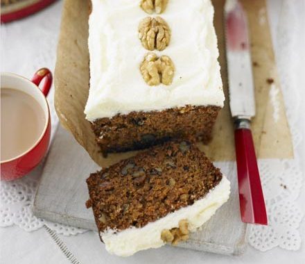 Carrot loaf cake recipe
