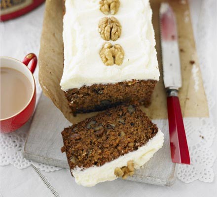 Carrot loaf cake recipe 
