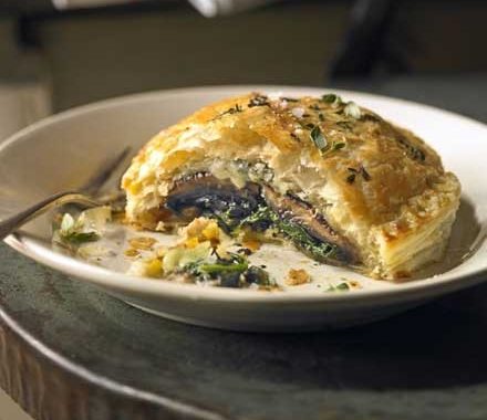 Mushroom wellingtons recipe