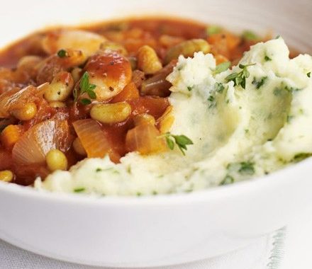 Somerset stew with cheddar & parsley mash recipe