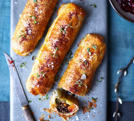 Vegan beetroot wellingtons recipe 