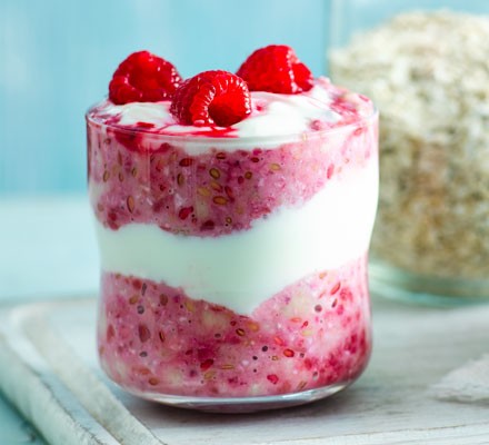 Berry Bircher recipe 