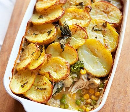 Chicken & mushroom hot-pot recipe