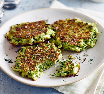 Green fritters recipe 