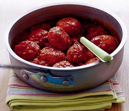 Pink fishballs in spicy lentil gravy recipe