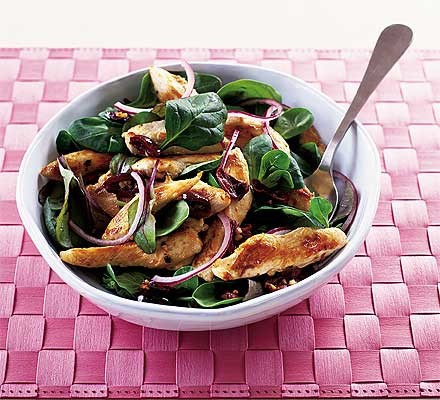 Warm lemon & thyme chicken salad recipe 
