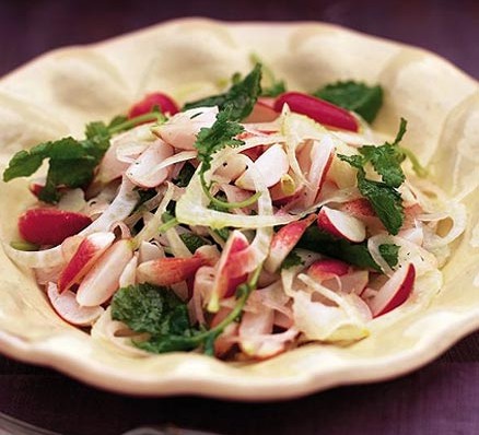 Lemony radish & fennel salad recipe 