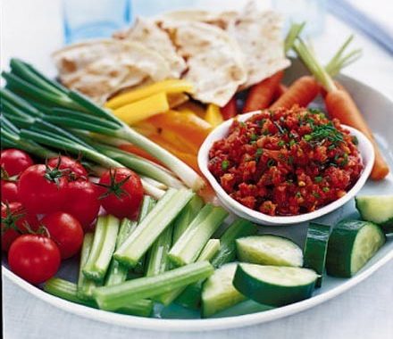 Tomato & pepper dip recipe
