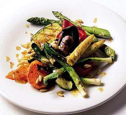 No-meat mixed grill recipe 