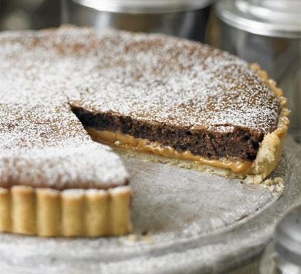 Millionaire's chocolate tart recipe 