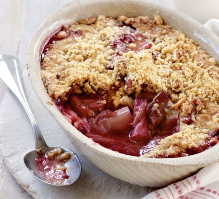 Rhubarb crumble recipe 