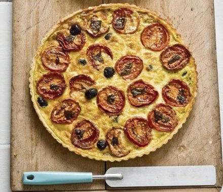 Slow-roasted tomato & gruyère tart recipe