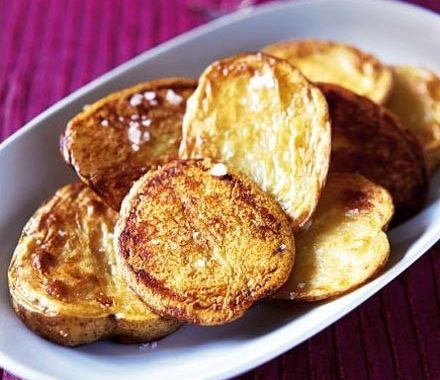 Baked potato slices recipe