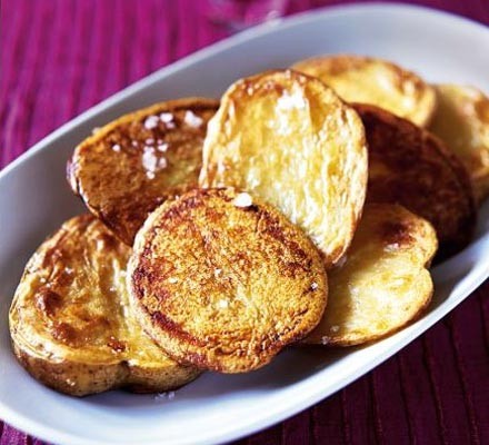 Baked potato slices recipe 
