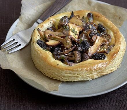 Wild mushroom tartlets recipe