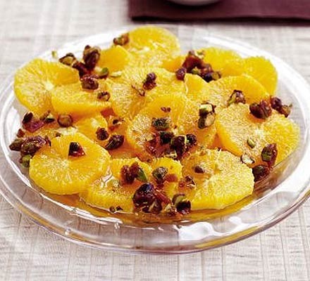 Nutty orange platter recipe 