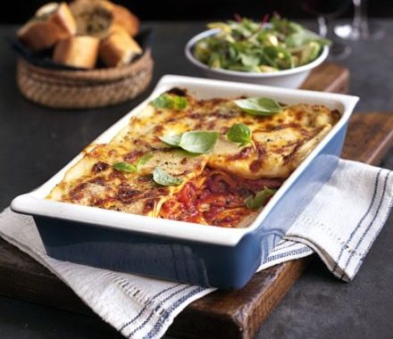 Cheese & bacon lasagne recipe