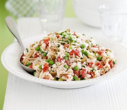 Help-yourself tuna rice salad recipe