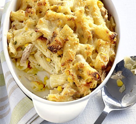 Tuna pasta bake recipe 