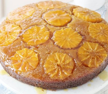 Sticky citrus sponge cake recipe