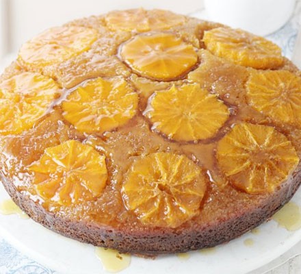 Sticky citrus sponge cake recipe 