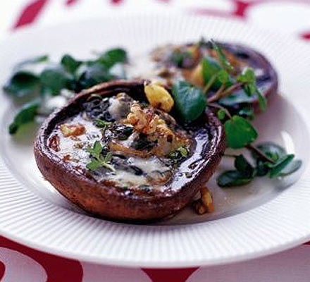Cheesy autumn mushrooms recipe 