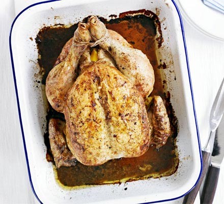 Simple roast chicken recipe 