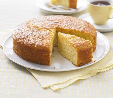 Lighter lemon drizzle cake recipe