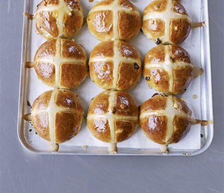 Hot cross buns recipe