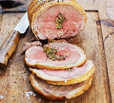 Saddle of lamb recipe