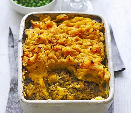 Sweet potato shepherd’s pie recipe