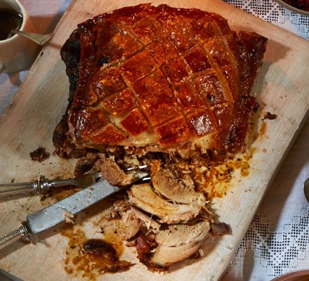 Slow-roast pork shoulder recipe 