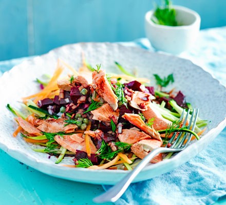 Wild salmon veggie bowl recipe 