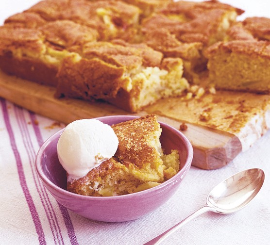 Dorset apple traybake recipe 