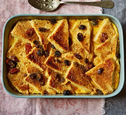 Bread and butter pudding recipe 