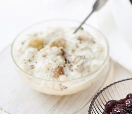 Creamy bread & shallot sauce recipe