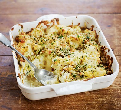 Quick cauliflower cheese recipe
