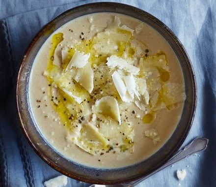 Cauliflower & chestnut soup recipe