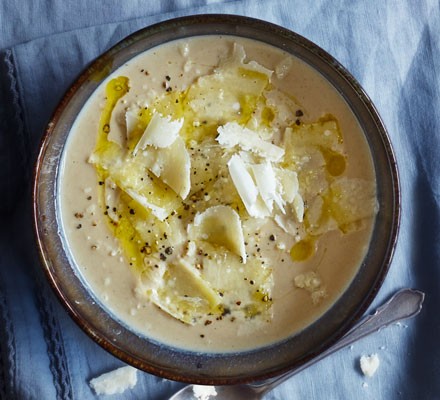 Cauliflower & chestnut soup recipe 
