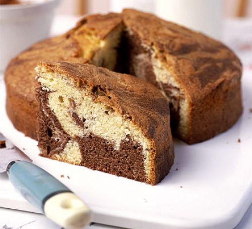 Chocolate marble cake recipe 