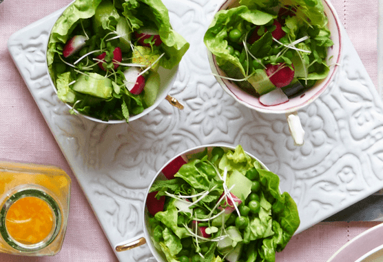 Chopped allotment salad recipe