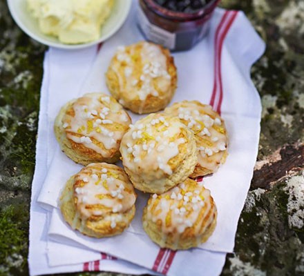 Lemon drizzle scones recipe 