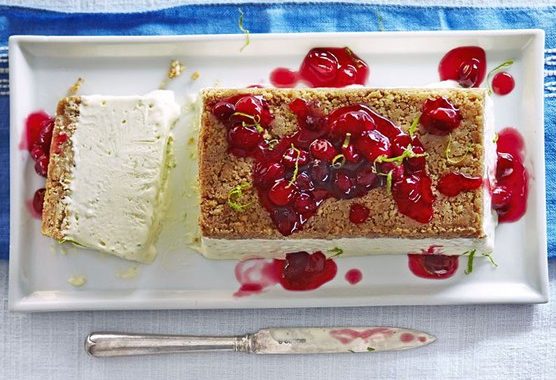 Lime semifreddo cheesecake recipe