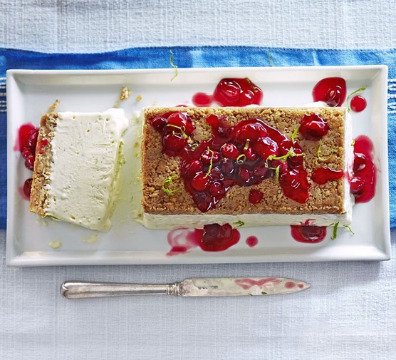 Lime semifreddo cheesecake recipe 