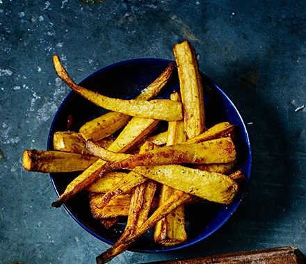 Maple spiced parsnips recipe