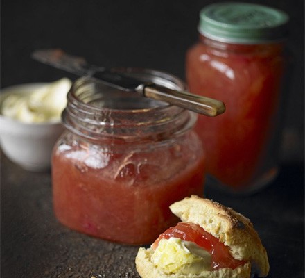 Rhubarb & ginger jam recipe 