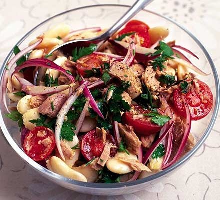 Tuna & butterbean salad recipe 
