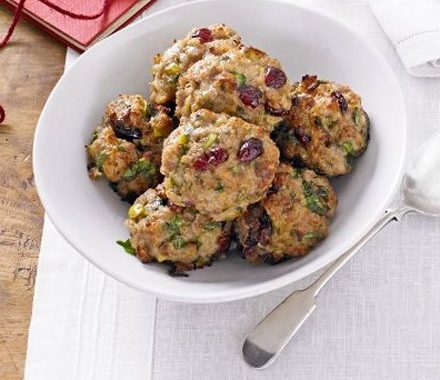 Cherry & pistachio stuffing recipe