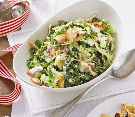 Carbonara cabbage recipe